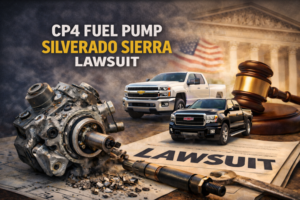 cp4 fuel pump silverado sierra lawsuit